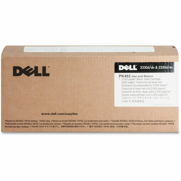 Dell Commercial Dell Blk Toner cartridge 2000pg 3302648